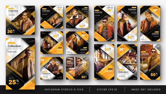 yellow instagram kit bundle fashion sale template crc3279c689 size15.08mb - title:قالب پست اینستاگرام ویژه تبلیغات و فروش محصول - اورچین فایل - format:EPS - وکتور - sku:crc3279c689 - keywords:قالب پست اینستاگرام ویژه تبلیغات و فروش محصول, وکتور, اینستاگرام, تمپلیت, دانلود رایگان, فایل تکی, قالب اینستاگرام, قالب پست اینستاگرام, مرد, وکتور رایگان p_id:32819