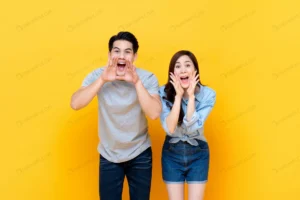 young lovely asian couple yelling with hands cup crc0d915a9b size13.56mb 6698x4471 - title:Home - اورچین فایل - format: - sku: - keywords: p_id:18