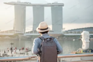 young man traveling with backpack hat morning sol crcfb330baf size7.20mb 4896x3264 - title:Home - اورچین فایل - format: - sku: - keywords: p_id:18