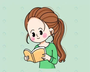 young woman reading book concept cartoon hand dra crc8b4b7f69 size2.06mb - title:Home - اورچین فایل - format: - sku: - keywords: p_id:18