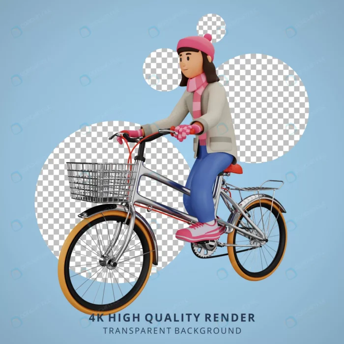 young woman riding bicycle 3d cartoon character i crcb35f40f0 size17.18mb 1 - title:کاراکتر سه بعدی دختر با دوچرخه - اورچین فایل - format:PSD - فتوشاپ - sku:crcb35f40f0 - keywords: p_id:49560