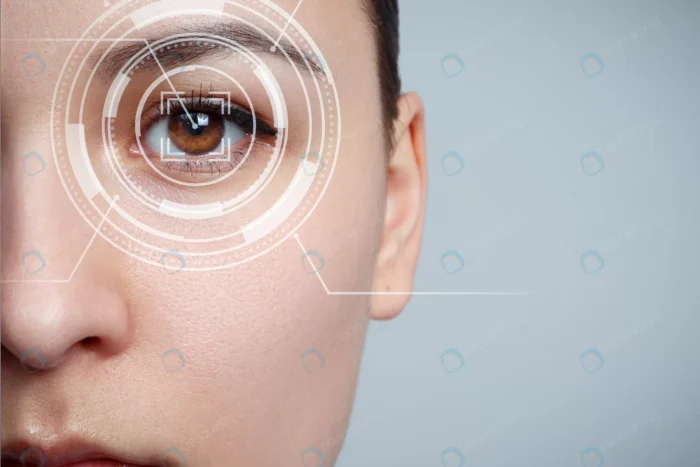 young woman s eye is close up concept new technolo rnd711 frp8290746 - title:تصویر مفهومی فناوری تشخیص عنبیه - اورچین فایل - format:JPG - استوک - sku:frp8290746 - keywords: p_id:75173