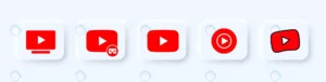 youtube icon set official logotypes youtube apps y rnd916 frp31655927 1 - title:Home - اورچین فایل - format: - sku: - keywords: p_id:18