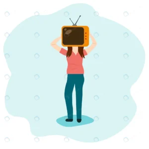 zombie woman with old tv instead head mass media a rnd491 frp30209189 - title:Home - اورچین فایل - format: - sku: - keywords: p_id:18