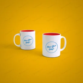 موکاپ ماگ سفید