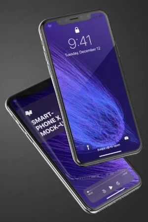 موکاپ صفحه نمایش موبایل