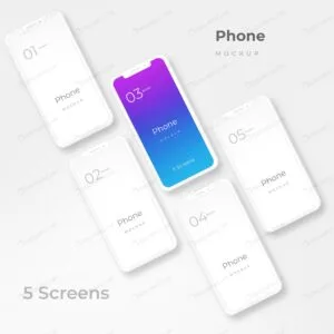 مجموعه موکاپ موبایل
