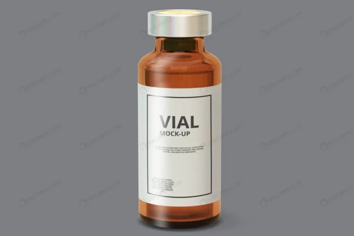 موکاپ شیشه دارو