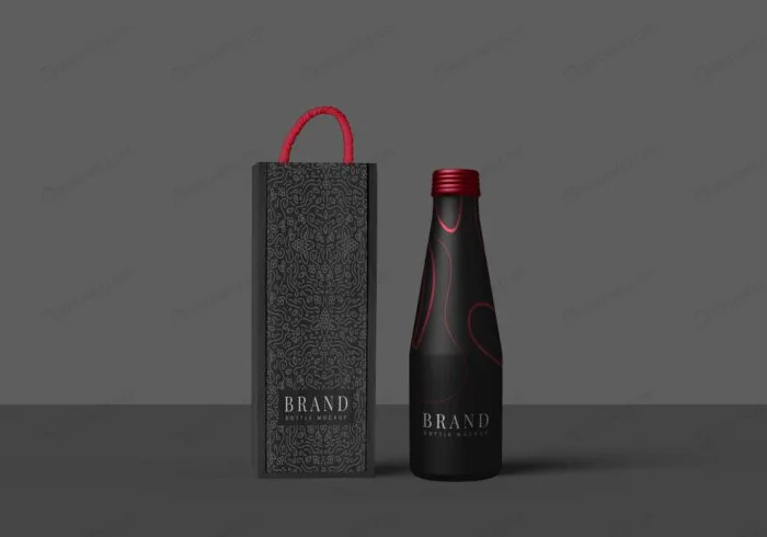 موکاپ بطری نوشیدنی