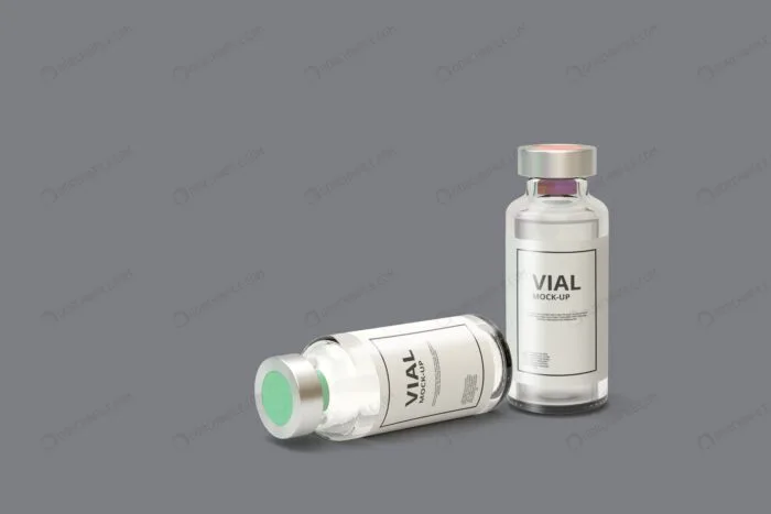 موکاپ شیشه دارو