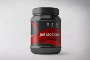 موکاپ شیشه مربا