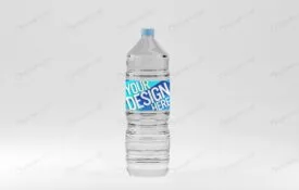 موکاپ بطری آب معدنی