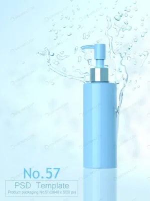 موکاپ بطری پمپی