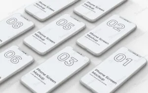 مجموعه موکاپ موبایل