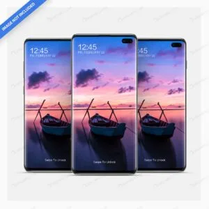 موکاپ صفحه نمایش موبایل
