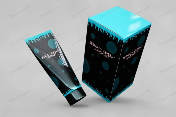 موکاپ باکس لوازم آرایشی