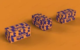 موکاپ جعبه مقوایی