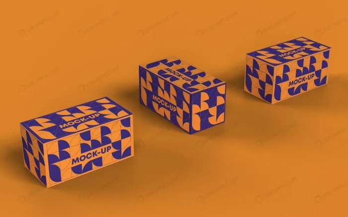 موکاپ جعبه مقوایی