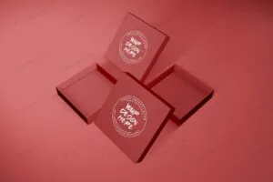 موکاپ باکس درب دار