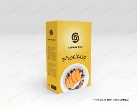 موکاپ جعبه پودر کیک