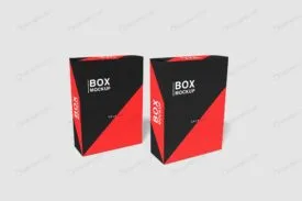 موکاپ باکس محصول