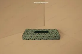 موکاپ جعبه کاغذ دستمالی