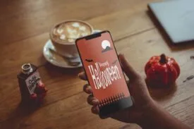 موکاپ صفحه نمایش موبایل