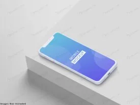 موکاپ صفحه نمایش گوشی هوشمند