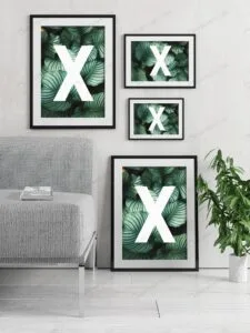 موکاپ مجموعه قاب عکس
