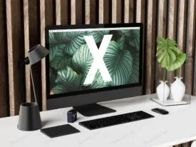 موکاپ صفحه نمایش مانیتور
