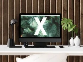 موکاپ صفحه نمایش مانیتور