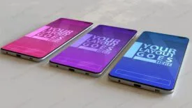 موکاپ مجموعه موبایل