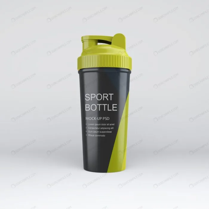 موکاپ قمقمه آب