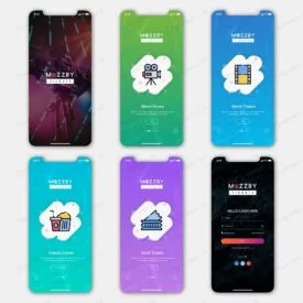 موکاپ صفحات موبایل