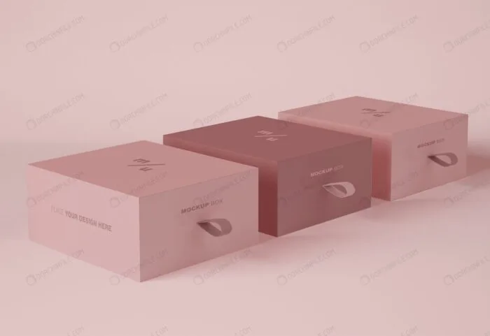 موکاپ باکس مقوایی