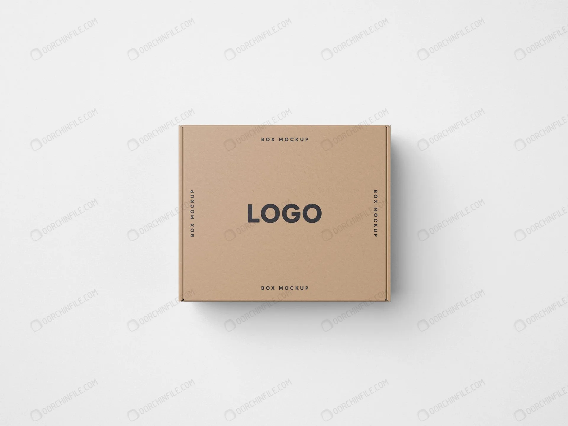 Top View Box Mockup #2 by Anthony Boyd Graphics موکاپ جعبه از نمای تاپ