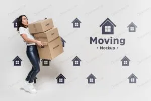 موکاپ کارتن بسته بندی