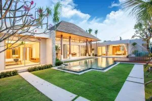 نمای ویلای لوکس استخر دار