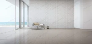 اتاق نشیمن با منظره دریا